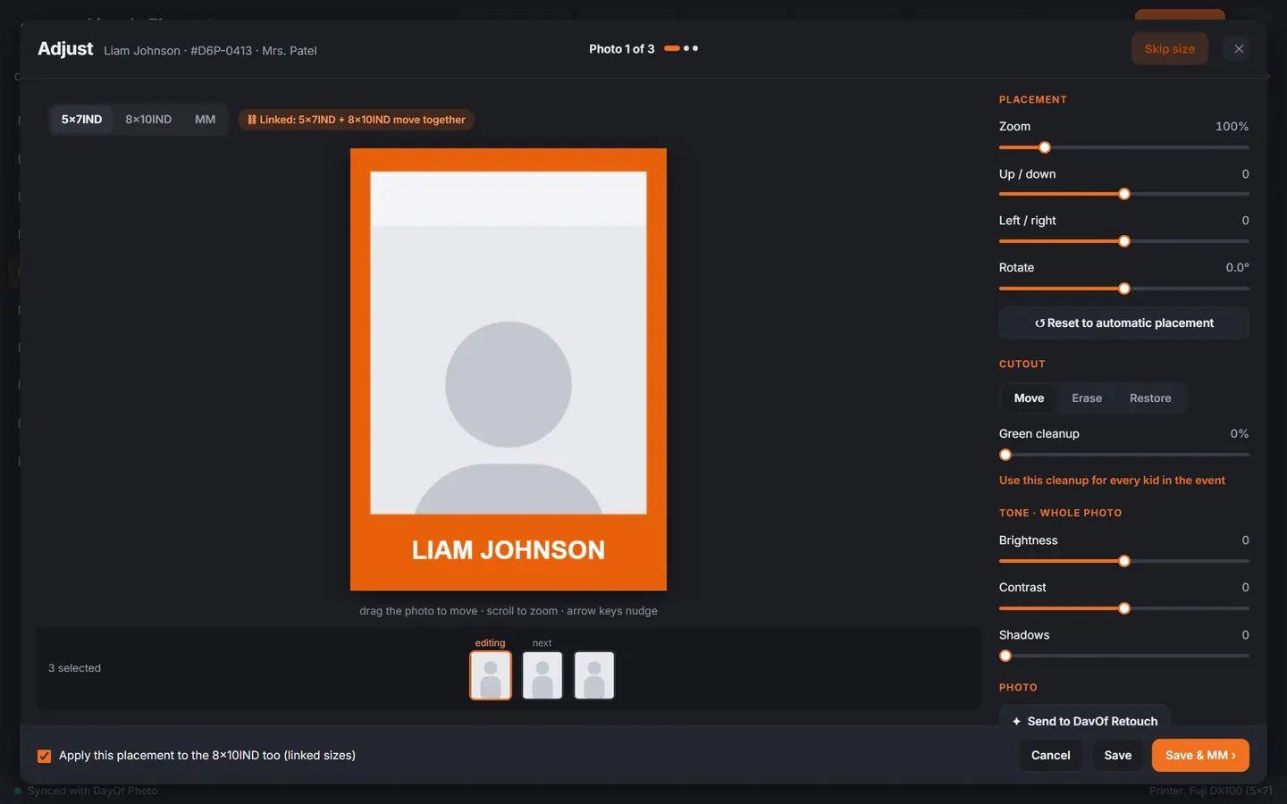 Adjust (dark mode)